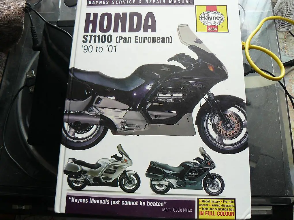 Honda ST1100 Pan European Service- und Reparaturbuch, neu