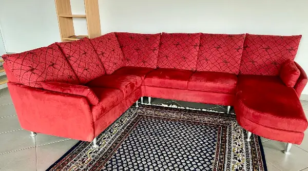 Beau canapé d"angle "Gruyéria"