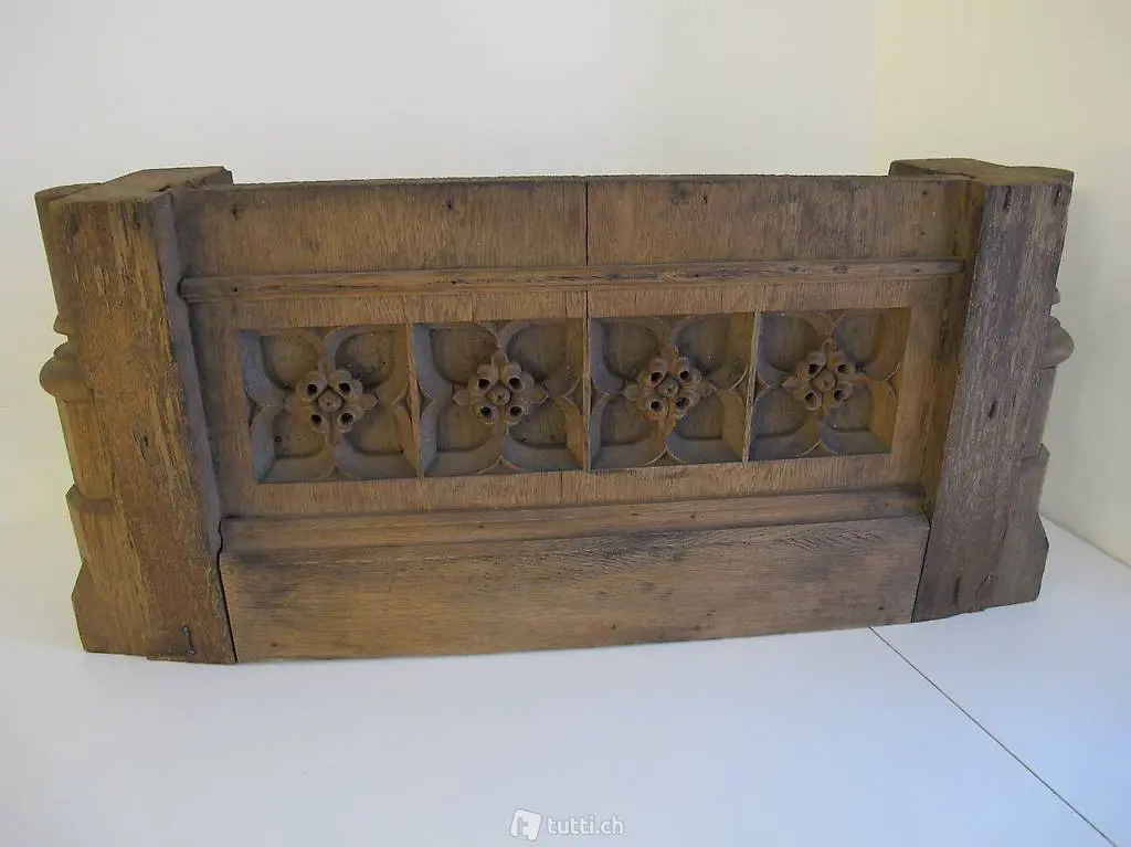 Schöne Antike Holzschnitzerei, Herkunft unbekannt