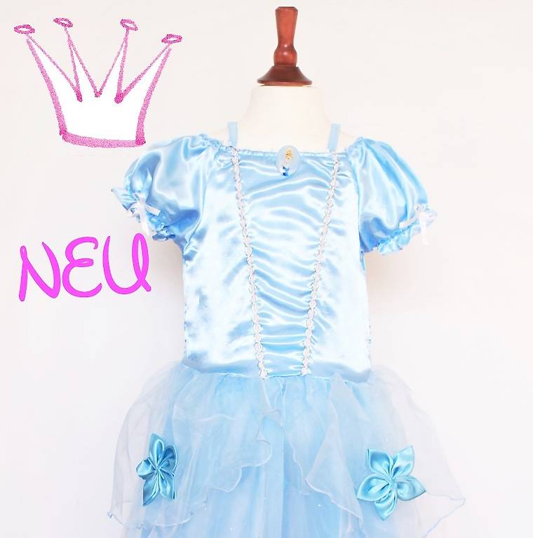 Prinzessin Cinderella Kostüm, Mädchen, Kinder, Spielen