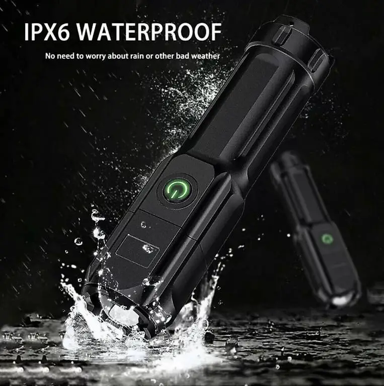 Taschenlampe USB Aufladbar 3 Lichtmodi