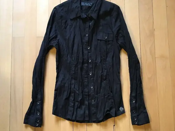 Bluse von R867 Gr. 38-40 schwarz