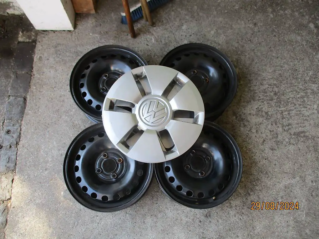 Stahlfelgen VW - SEAT - SKODA + Raddeckel
