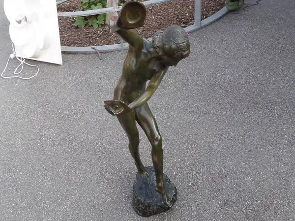 Art deco Statue bronze signée L. Dupuy, fondeur Susse