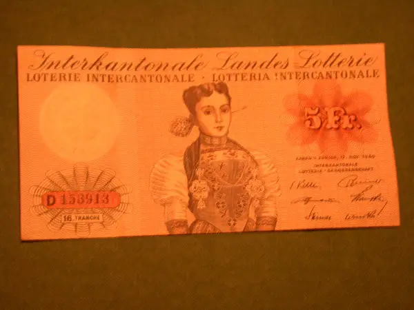 Lotterie Los Landeslotterie 1940