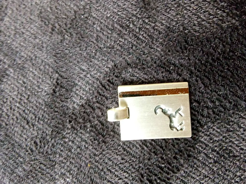 Anhänger Halskette Silber Steinbock