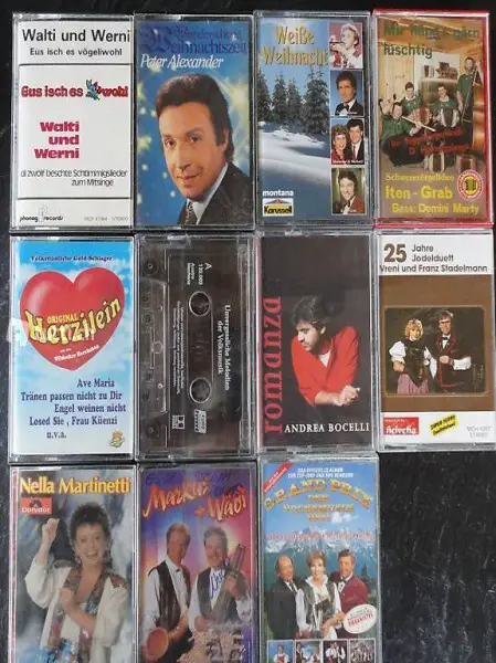  Volksmusik Kassetten