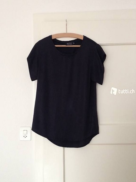 Neues T-Shirt blau Fair Trade XS