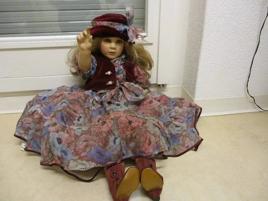 Sammler-Puppe Frankreich Sasha (? ) - sehr schön 65 cm