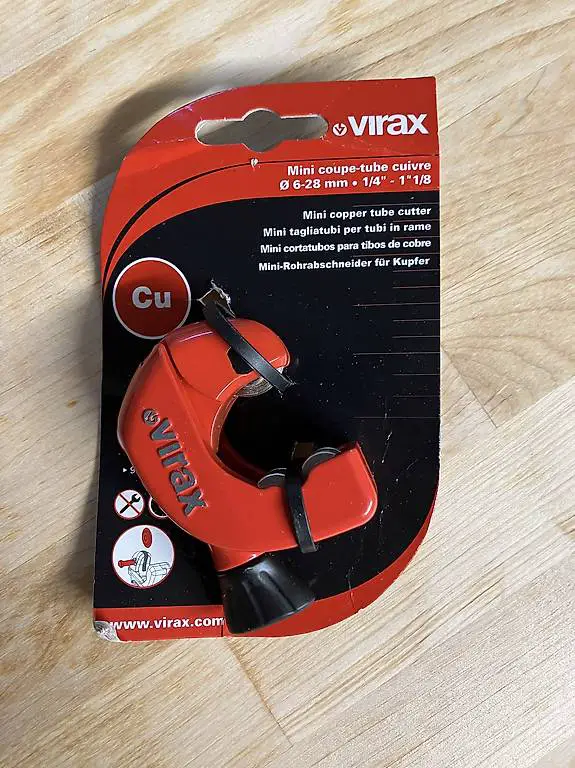 Mini-Rohrabschneider für Kupfer