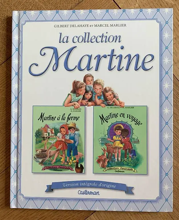 Double joli livre avec 2 histoires au lieu d"une de MARTINE