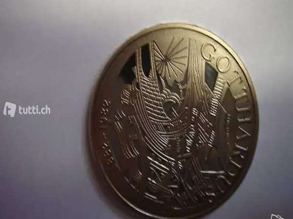  Sondermünze 5 Fr Neuwertig