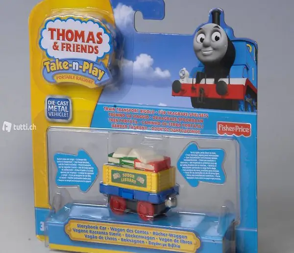 Thomas Lok für Take n Play der Bücher Wagen noch ganz NEU