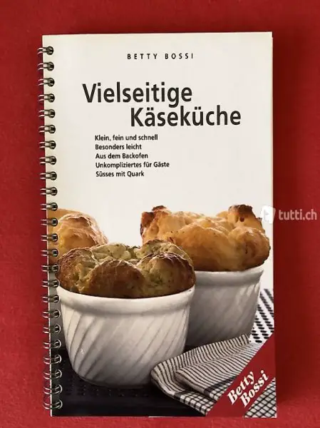 Betty Bossi Kochbuch vielseitige Käseküche