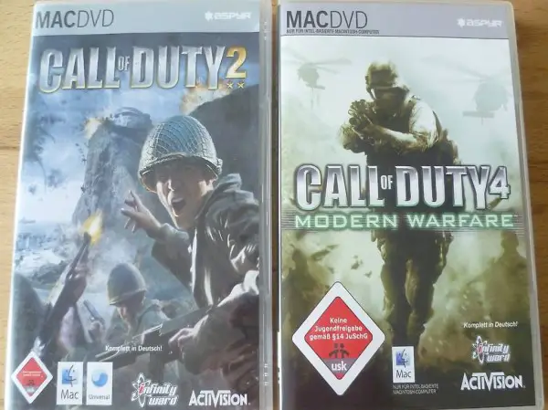 Call of Duty 2 + Call of Duty 4: Modern Warfare - Mac-Games