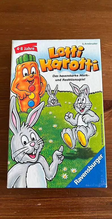 Spiel Lotti Karotti 4-8 Jahre Reisespiel
