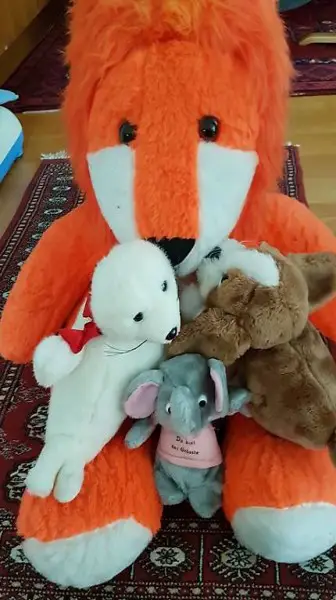 Grosser Bär Für Weihnachten Abholen 9012