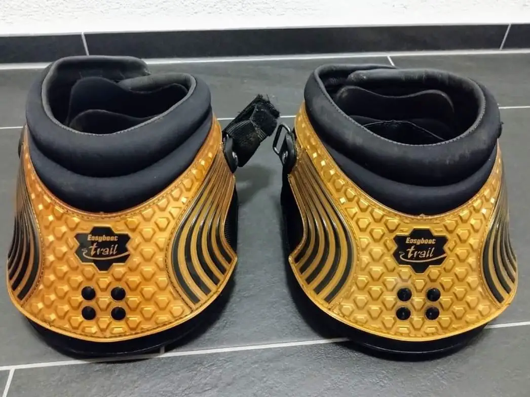 Hufschuhe Easyboot New Trail Gold, Grösse 9