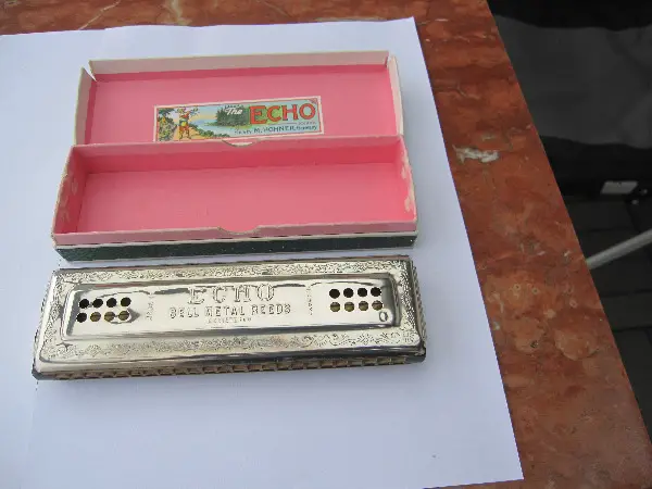 vintage hohner echo harp 56/96, m2, c/g