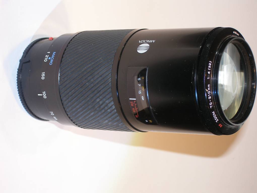 Minolta Zoom 70-210 AF / Macro / Sony geeignet
