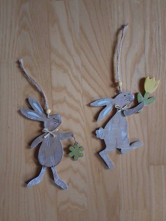 Hasen- Anhänger zu verschenken