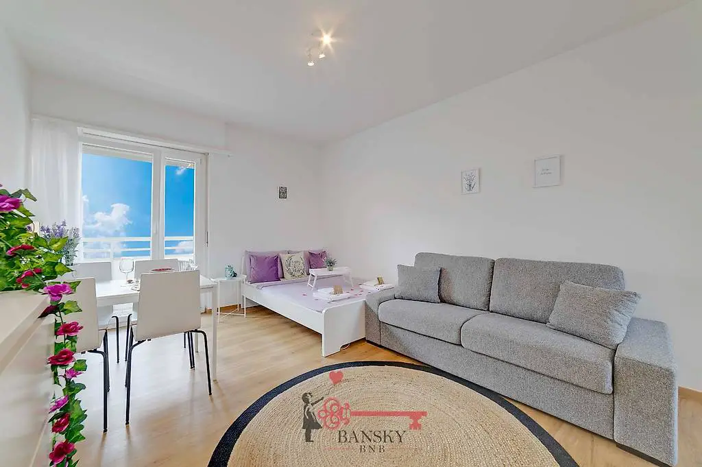 violet suite furnished for 4 guests