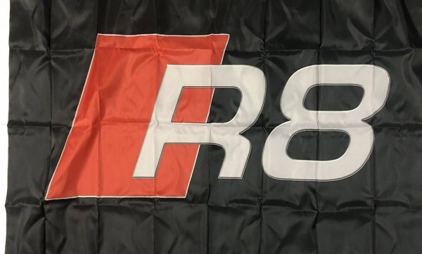 Audi R8 Fahne Flag 150 x 90 cm Performance Auto Deutschland