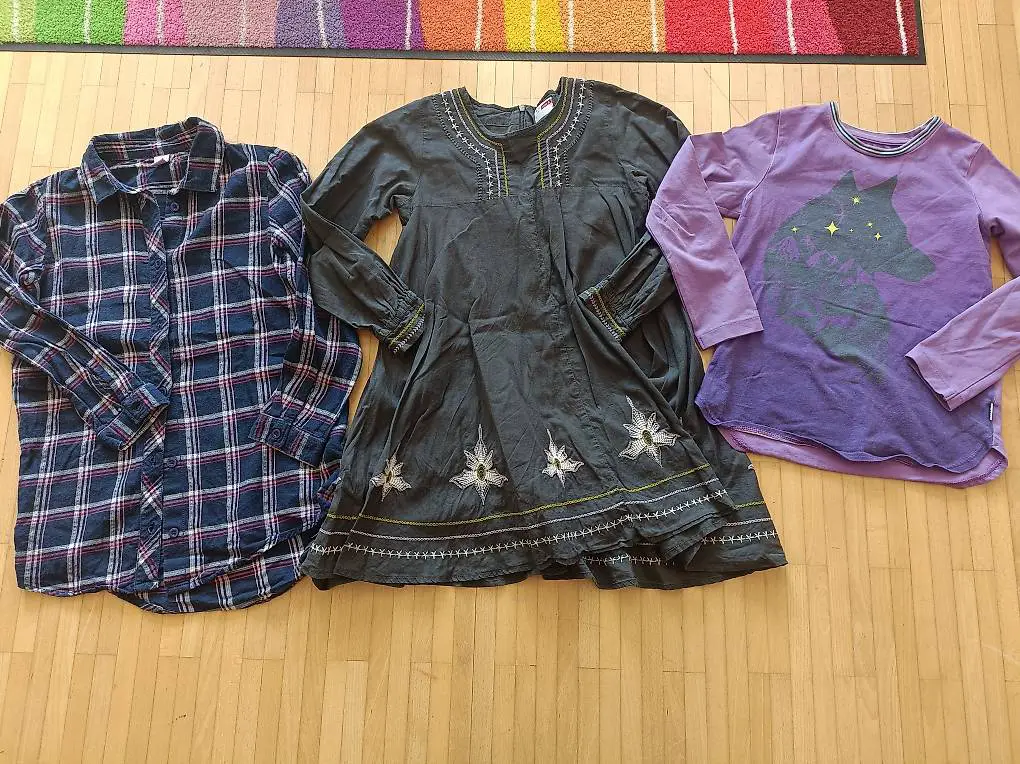 Langarm Pulli longbluse gr 122/128 bis 134