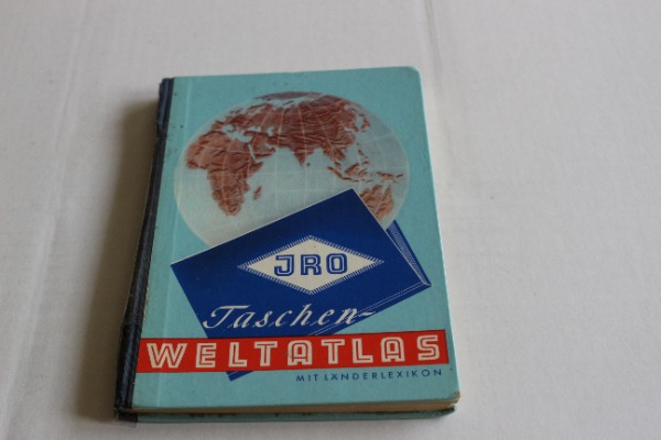 Taschen - Weltatlas aus den fünfziger Jahren