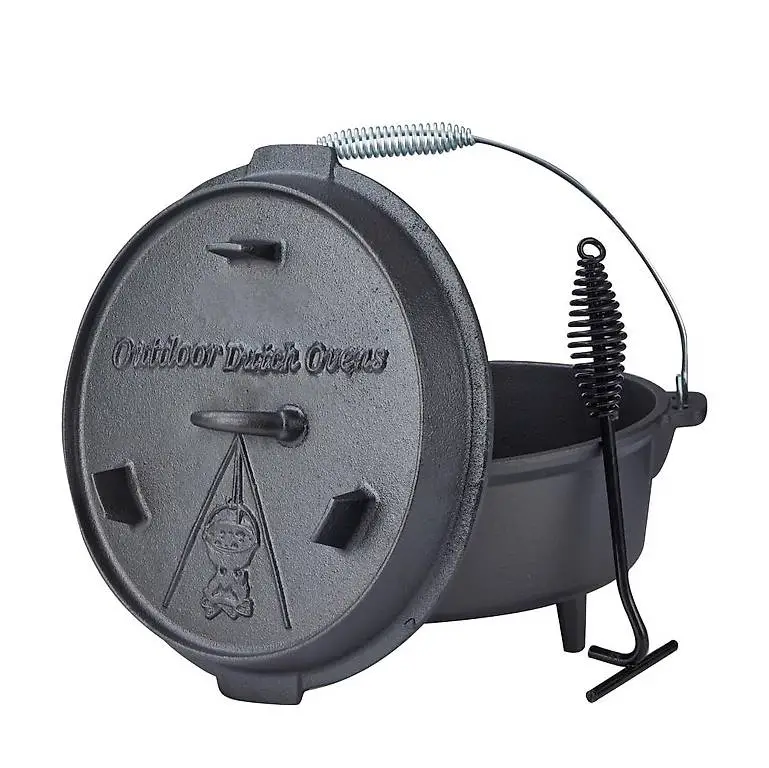 |EXPRESS-VERSAND| >> Dutch Oven Set 4.5L mit Standfüssen