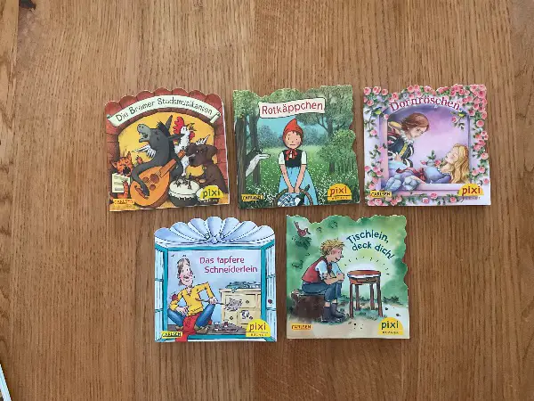 5x Pixi „ versch. Märchen „ Tischlein Deck dich etc.