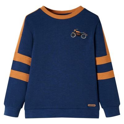  vidaXL Kinder-Sweatshirt Indigoblau 140