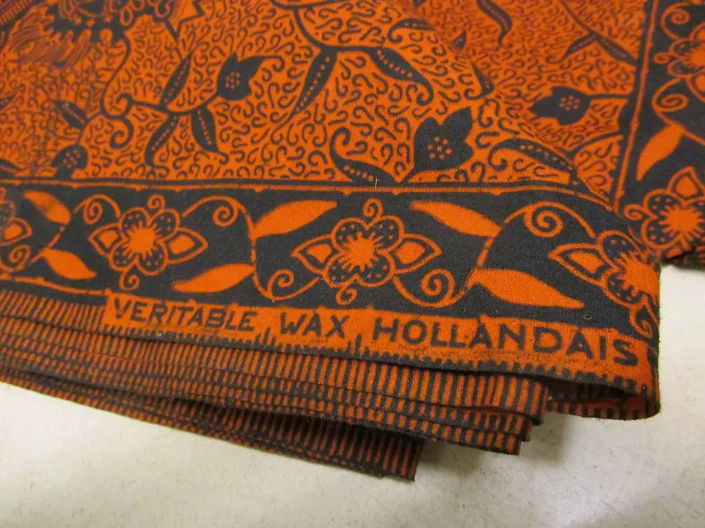 Vlisco Stoff-Ballen Original wachsbedruckter Stoff Afrika