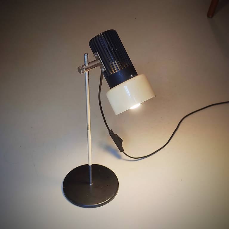 Tischlampe Pultlampe Vintage 70ger
