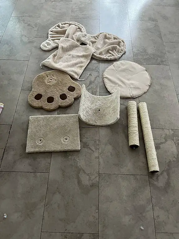 kratzbaummersatzteile plus selbstgemachte katzenbaum