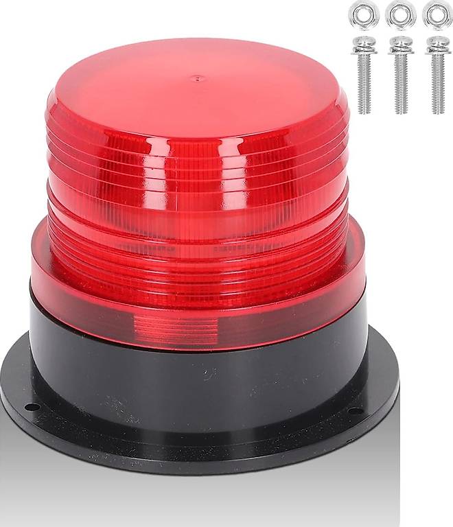 LED Rundumleuchte, Warnleuchte, 12 Bis 60 V, 3 W Runde Rote