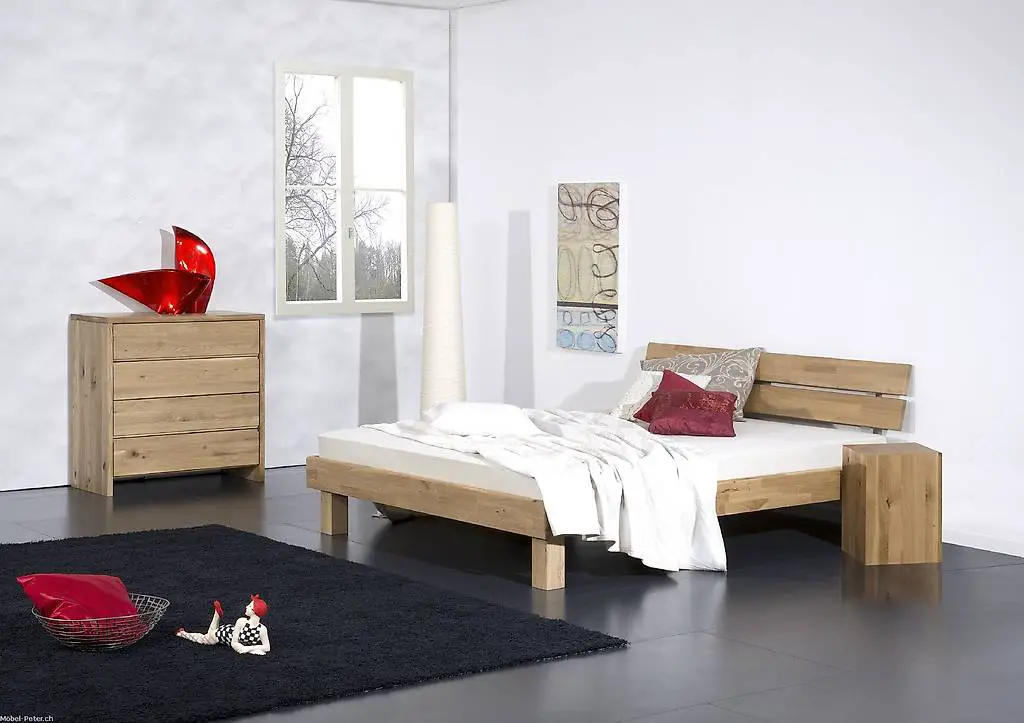 Holzbett Mailand in verschiedenen Grössen