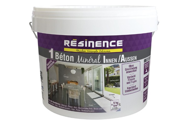 Betonmineral von Resinence