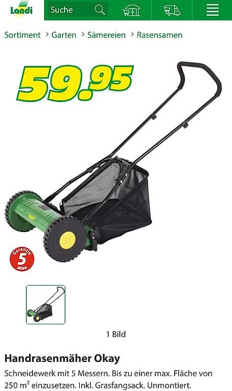 GRATISHansrasenmäher