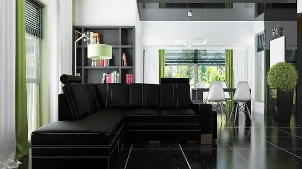  LEDERSOFA EDGAR ECKSOFA MIT BETTFUNKTION UND BETTKASTEN