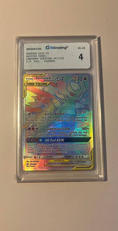 Pokemon card graded