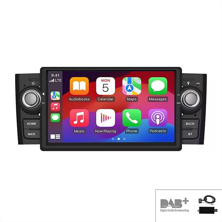 Autoradio Fiat Grande Punto Idea Carplay Navi Bluetooth DAB+
