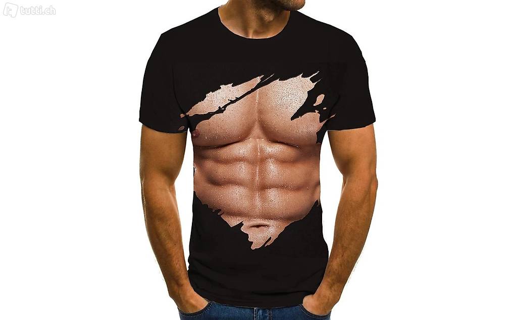  3D Muscle-Shirt
