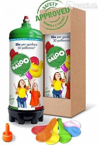 Bombola di elio da 30 palloncini