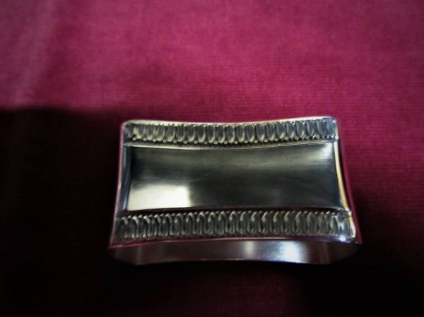  Serviettenring 6 er Set Empire versilbert Auerhahn