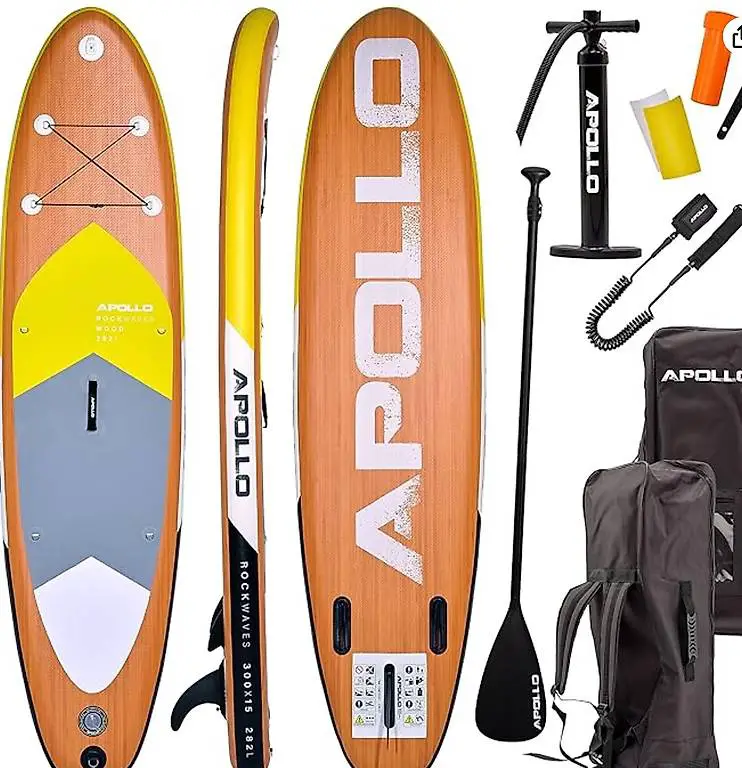 Apollo iSUP Board Komplett-Set | Aufblasbares Stand