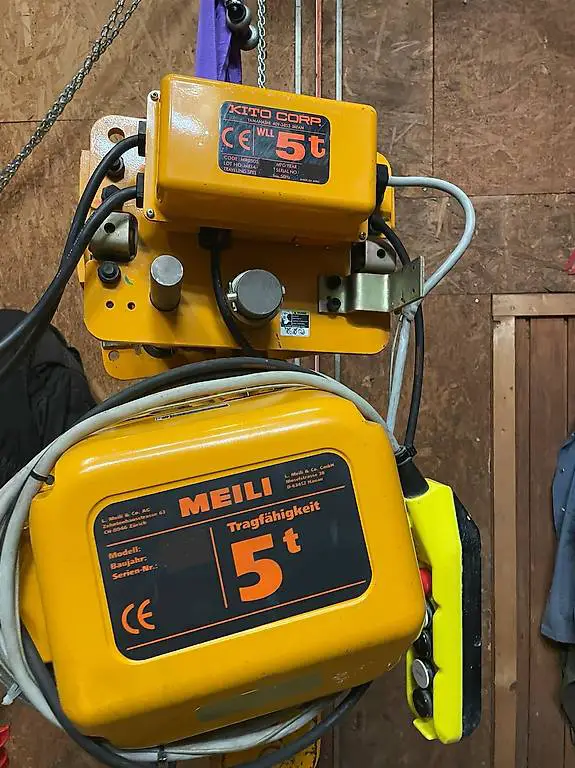 Kettenzug Kran Kito 5000Kg