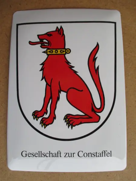 Sächsiilüüte Zunftwappen Constaffel 1336