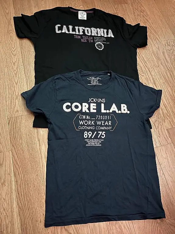 2x T-Shirts, Gr. L / XL