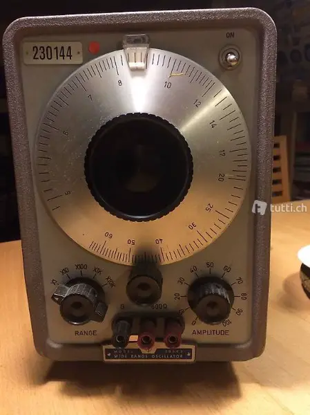 HP Wide Range Oscillator 200CD